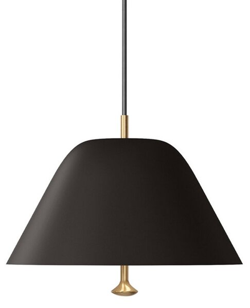 Lampada a sospensione Audo Copenhagen, Levitate, dimmerabile, Nero, Soggiorno, Metallo, Design