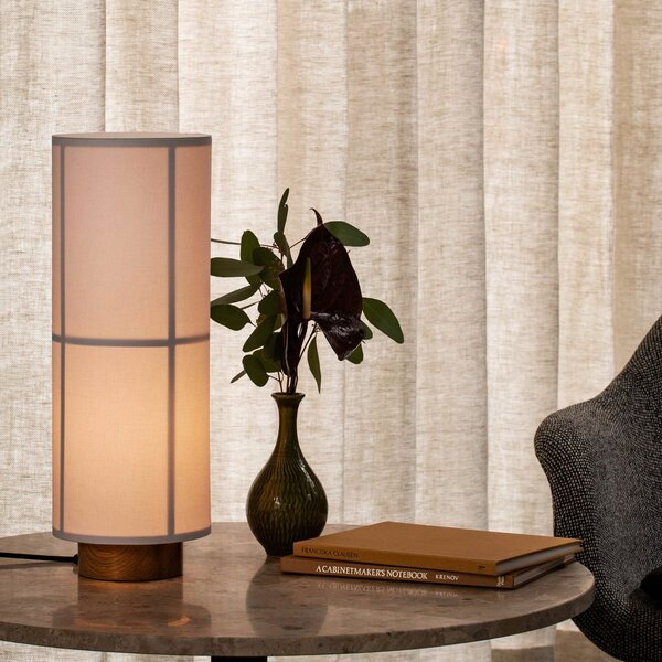 Lampade da tavolo Audo Copenhagen, Hashira, dimmerabile, Beige, Soggiorno, Tessuto / Tessile, Design