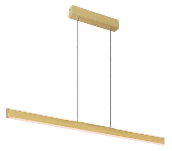 Lampada a sospensione SLV, One Linear, dimmerabile, Dorato / Ottone, Cucina, Metallo, Moderno
