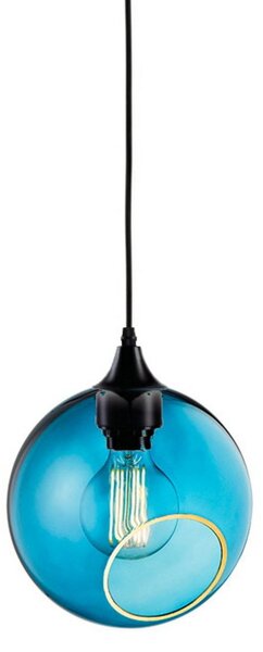 Lampada a sospensione DESIGN BY US, Blu, Soggiorno, Vetro