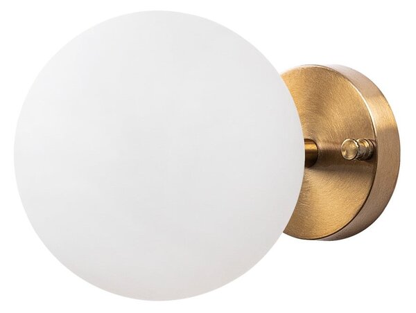 Lampada da parete bianca/color bronzo ø 15 cm Atmaca – Opviq lights