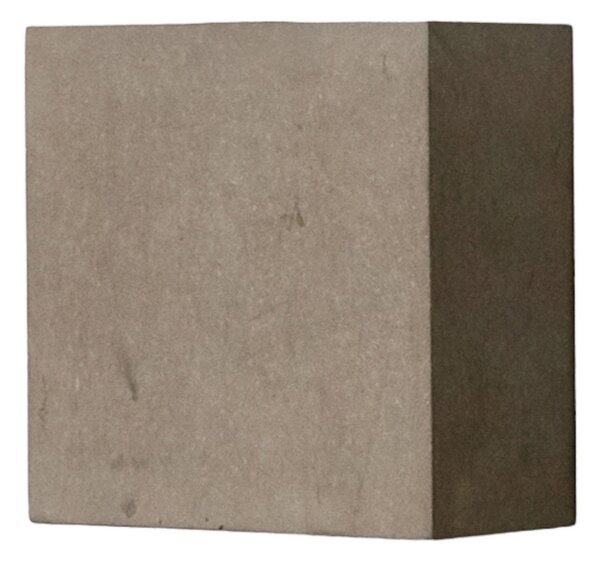 Applique da parete Lindby, Yva, Grigio, Corridoio, Cemento, Moderno
