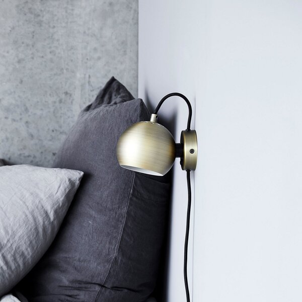 Applique da parete FRANDSEN, Ball Magnet, Bronzo / Ottone anticato, Soggiorno, Metallo, Design