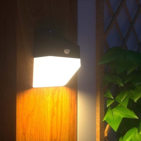 Lampada solare da parete LED con sensore LED/2W/3,7V 4000K IP65 1200 mAh