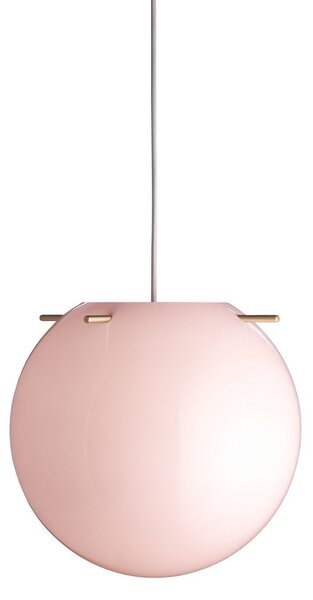 Lampada a sospensione FRANDSEN, Koi, dimmerabile, Rosa / Rosé, Soggiorno, Vetro, Design