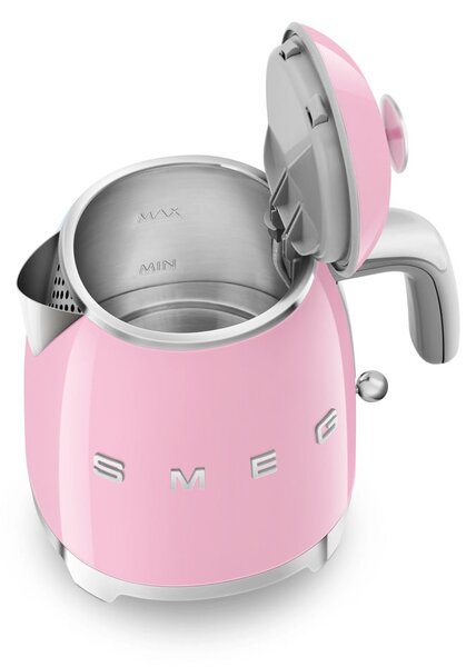 Teiera rosa in acciaio inox 800 ml Retro Style - SMEG