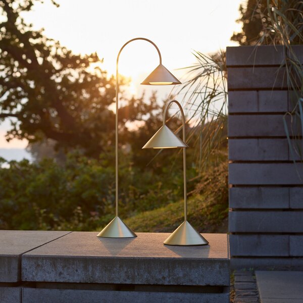 Lampade da esterno FRANDSEN, Grasp, dimmerabile, Dorato / Ottone, Balcone, Metallo, Design