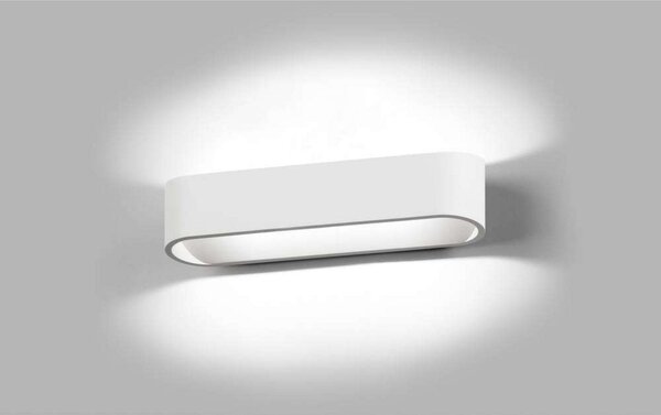 Applique da parete LIGHT-POINT, Bianco, Soggiorno, Alluminio