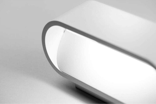 Applique da parete LIGHT-POINT, dimmerabile, Bianco, Soggiorno, Alluminio