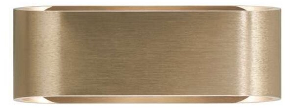 Applique da parete LIGHT-POINT, dimmerabile, Dorato / Ottone, Soggiorno, Alluminio