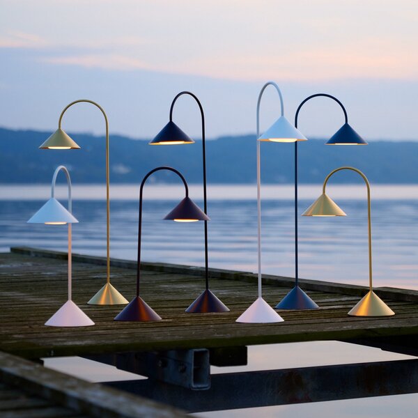 Lampade da esterno FRANDSEN, Grasp, dimmerabile, Nero, Balcone, Metallo, Design