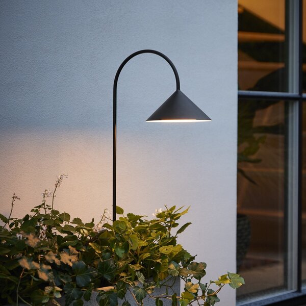 Lampade da esterno FRANDSEN, Grasp, dimmerabile, Nero, Acciaio inossidabile, Design