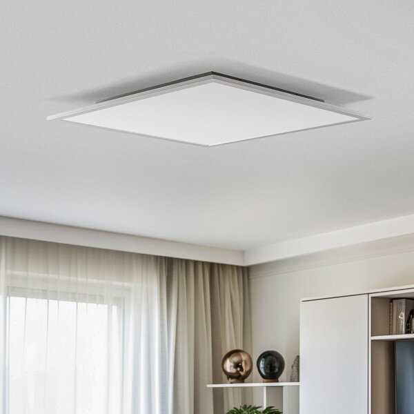 Plafoniera Lindby, Livel, Metallizzato, Cucina, Plastica, Moderno