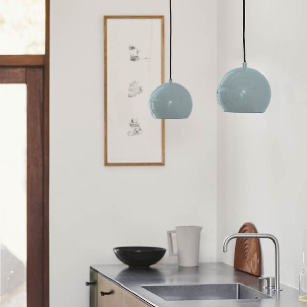 Lampada a sospensione FRANDSEN, Ball, dimmerabile, Verde, Soggiorno, Metallo, Design