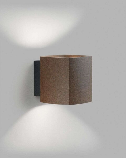 Applique da parete LIGHT-POINT, Marrone / Ruggine, Alluminio
