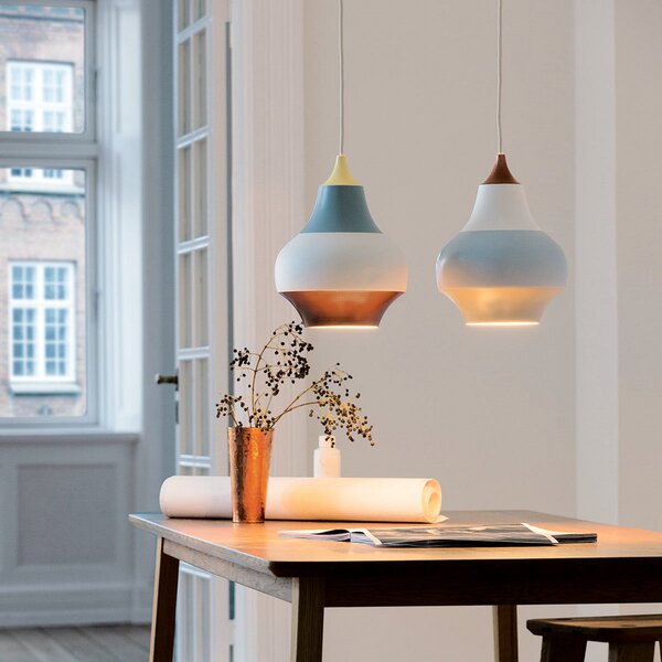 Lampada a sospensione Louis Poulsen, Cirque, dimmerabile, Multicolore, Soggiorno, Metallo, Design