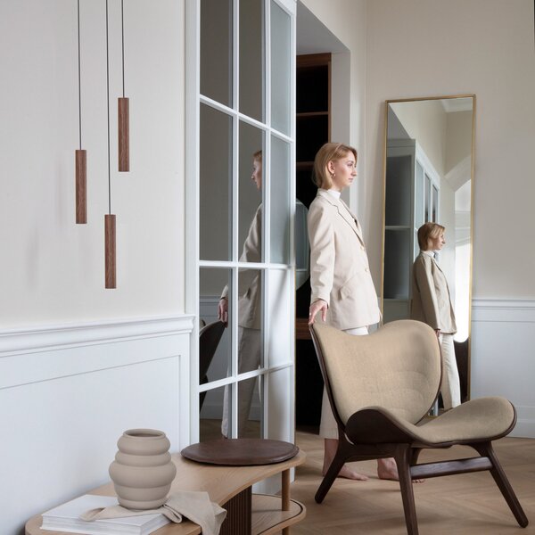 Lampada a sospensione UMAGE, Chimes, Legno, Soggiorno, Legno, Scandinavo