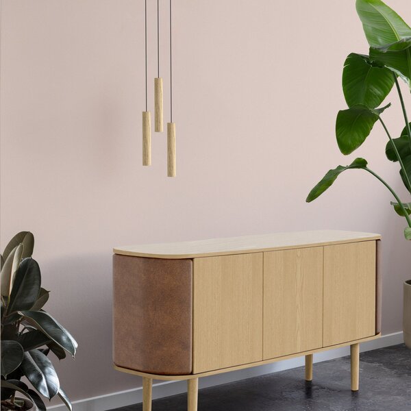 Lampada a sospensione UMAGE, Chimes Cluster 3, Legno, Soggiorno, Legno, Design
