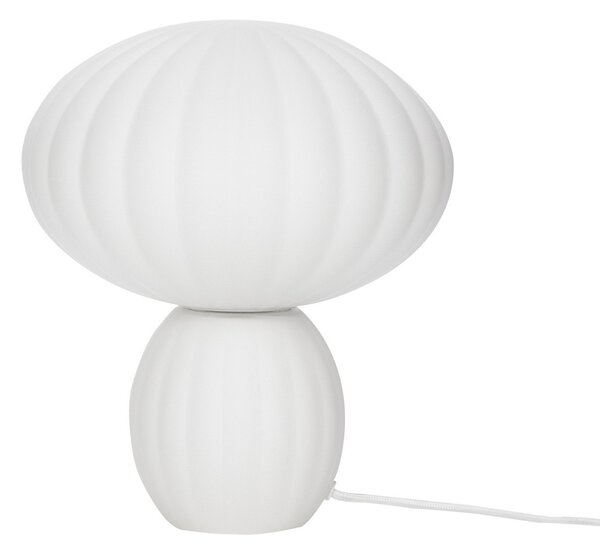 Lampade da tavolo Hübsch, Kumu, Bianco, Soggiorno, Vetro, Design