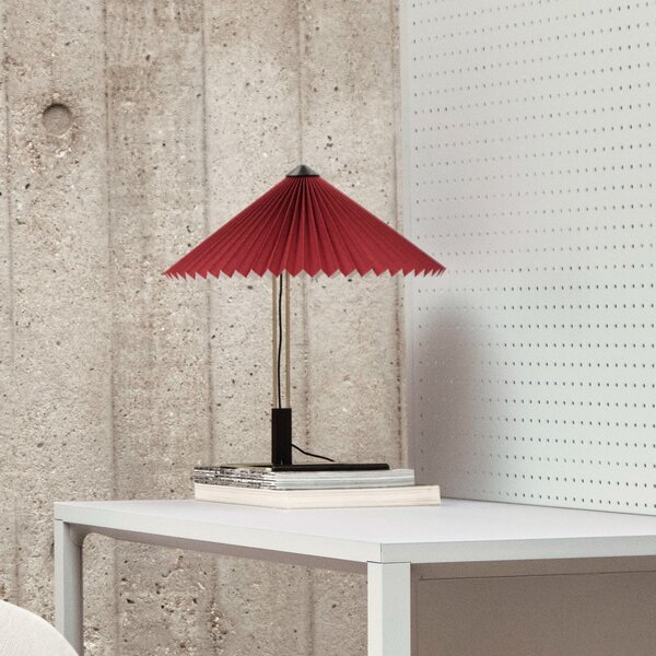 Lampade da tavolo HAY, Matin 300, dimmerabile, Rosso, Soggiorno, Metallo, Design