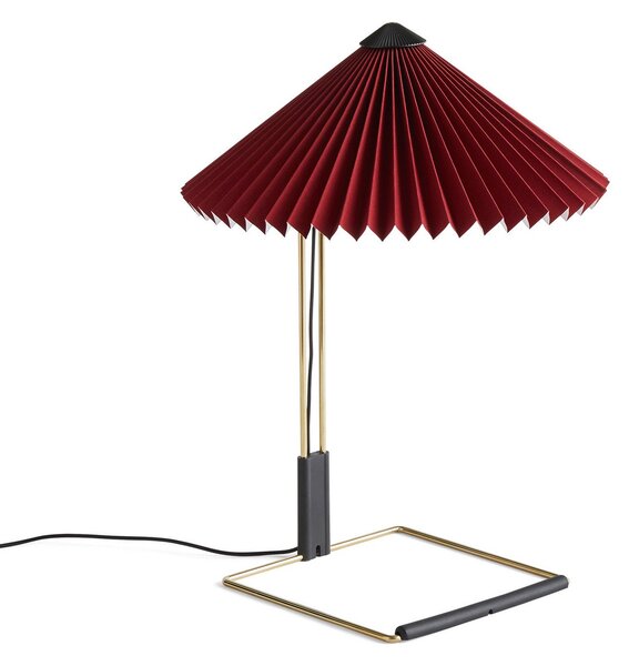 Lampade da tavolo HAY, Matin 300, dimmerabile, Rosso, Soggiorno, Metallo, Design