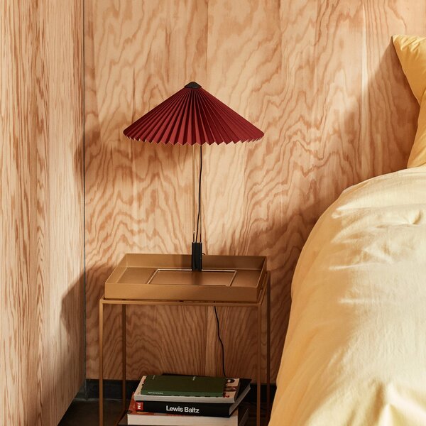 Lampade da tavolo HAY, Matin 380, dimmerabile, Rosso, Soggiorno, Metallo, Design