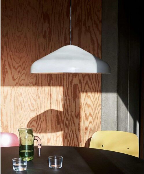 Lampada a sospensione HAY, dimmerabile, Bianco, Soggiorno, Metallo