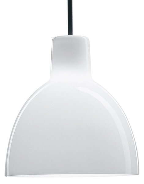 Lampada a sospensione Louis Poulsen, Toldbod, dimmerabile, Bianco, Soggiorno, Vetro, Design