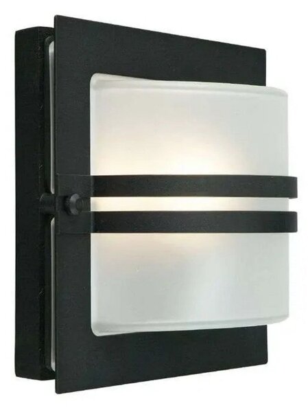 Bern Applique da Parete da Esterno Frosted/Nero - Norlys
