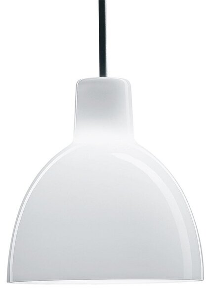 Lampada a sospensione Louis Poulsen, Toldbod, dimmerabile, Bianco, Soggiorno, Vetro, Design