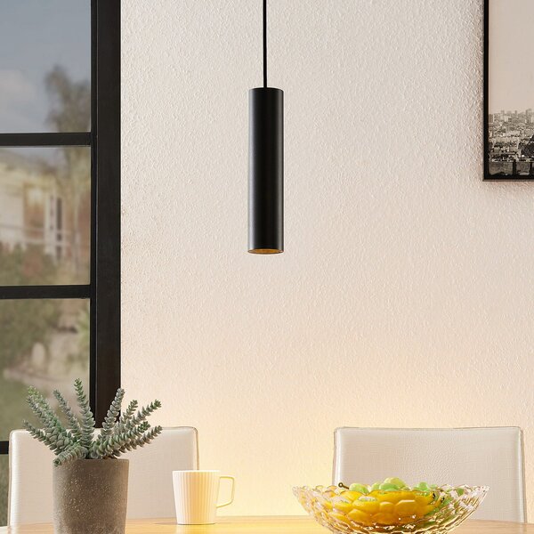 Lampada a sospensione Arcchio, Ejona, dimmerabile, Nero, Corridoio, Metallo, Moderno