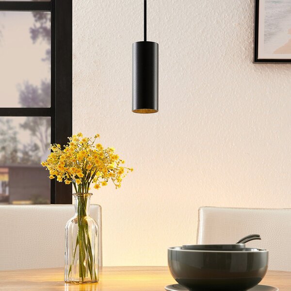 Lampada a sospensione Arcchio, Ejona, dimmerabile, Nero, Corridoio, Metallo, Moderno
