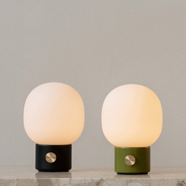 Lampade da tavolo Audo Copenhagen, JWDA, dimmerabile, Verde, Soggiorno, Vetro, Design