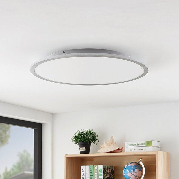 Plafoniera Lindby, Narima, Metallizzato, Cucina, Plastica, Moderno