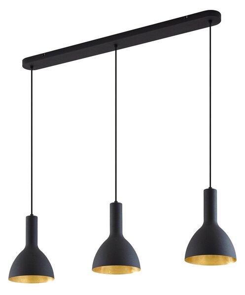 Lampada a sospensione Arcchio, Cosmina, dimmerabile, Nero, Cucina, Metallo, Moderno