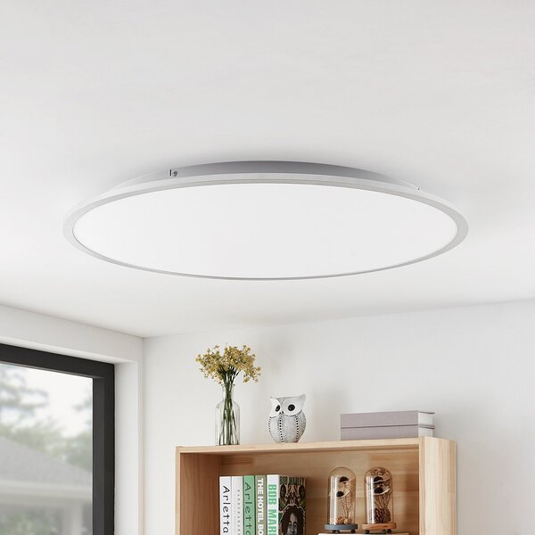Plafoniera Lindby, Narima, Metallizzato, Cucina, Plastica, Moderno