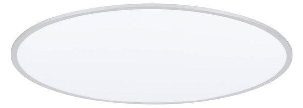 Plafoniera Lindby, Narima, Grigio, Cucina, Plastica, Moderno