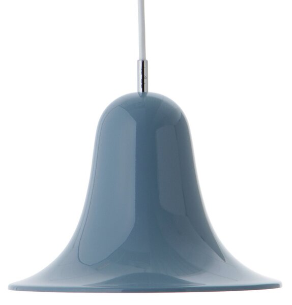 Lampada a sospensione Verpan, Pantop, dimmerabile, Blu, Soggiorno, Metallo, Design