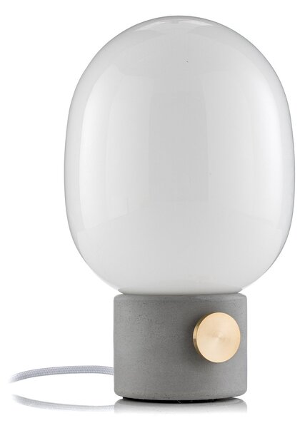 Lampade da tavolo Audo Copenhagen, JWDA, dimmerabile, Grigio, Soggiorno, Cemento, Design