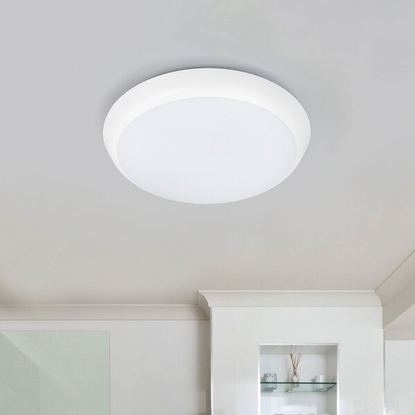 Plafoniera Arcchio, Augustin, Bianco, Bagno, Plastica, Moderno