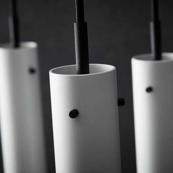 Lampada a sospensione FRANDSEN, FM2014, dimmerabile, Bianco, Soggiorno, Metallo, Design