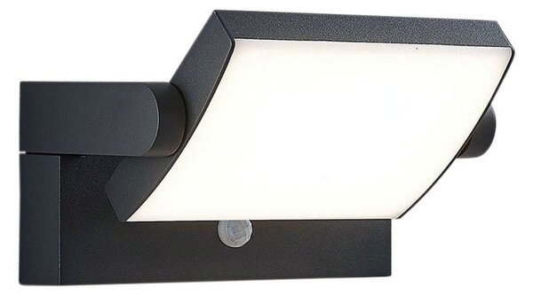 Lampade da esterno Lindby, Sherin, Nero, Balcone, Alluminio, Moderno