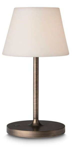 Lampade da tavolo Halo Design, dimmerabile, Dorato / Ottone, Soggiorno, Alluminio