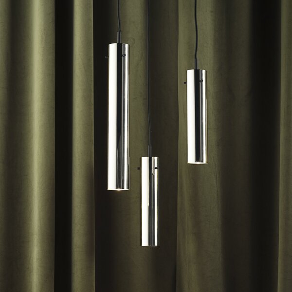 Lampada a sospensione FRANDSEN, FM2014, dimmerabile, Metallizzato, Soggiorno, Metallo, Design