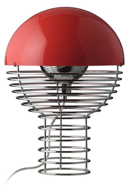 Lampade da tavolo Verpan, Wire Small, Metallizzato, Soggiorno, Metallo, Design