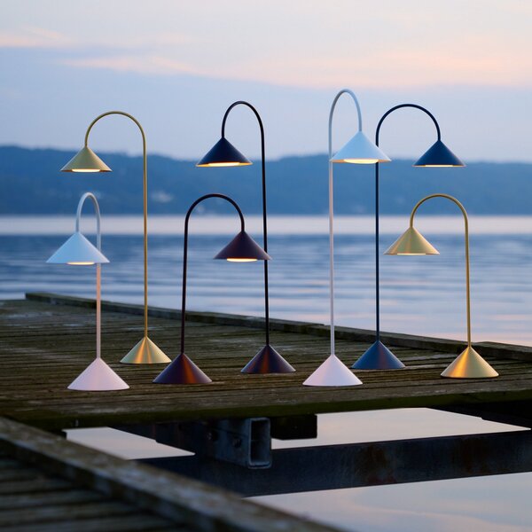 Lampade da esterno FRANDSEN, Grasp, dimmerabile, Dorato / Ottone, Balcone, Metallo, Design