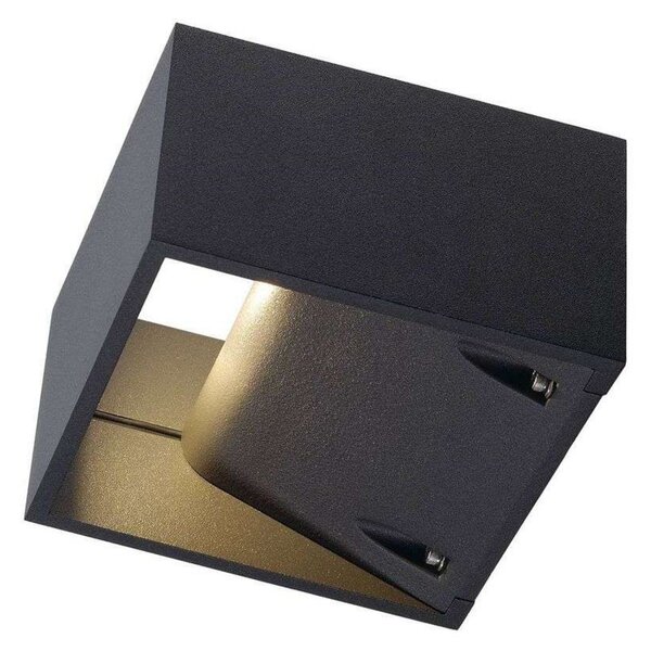 Logs Applique da Parete QuadratoLED IP44 Antracite - SLV