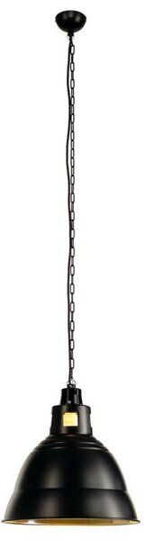 Lampada a sospensione SLV, Para 380, dimmerabile, Nero, Soggiorno, Metallo, Industriale