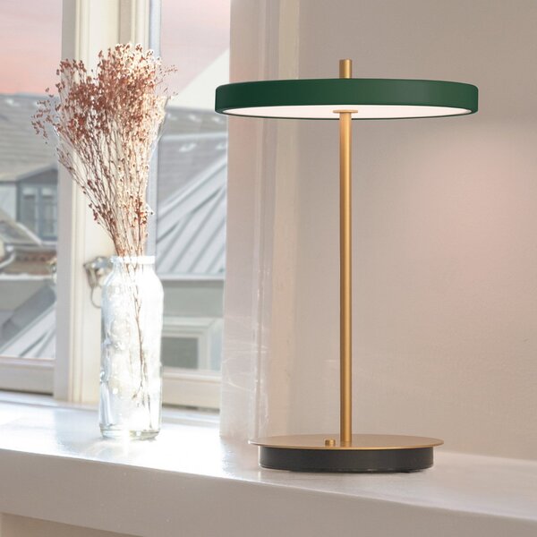 Lampade da tavolo UMAGE, Asteria Move, dimmerabile, Dorato / Ottone, Soggiorno, Metallo, Design