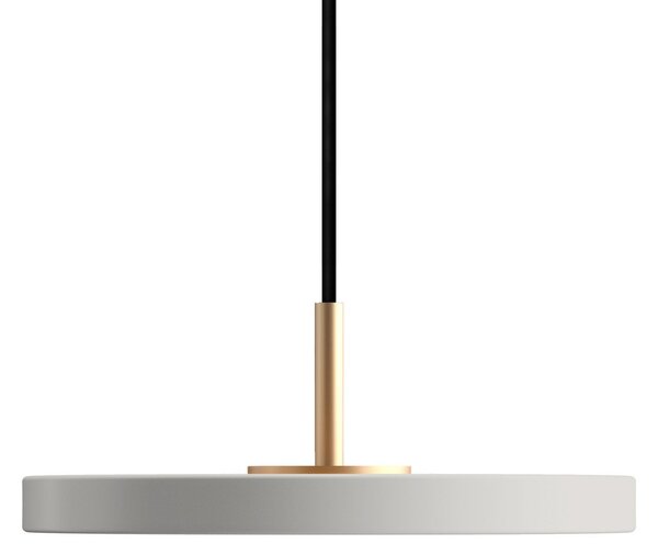 Lampada a sospensione UMAGE, Asteria Micro V2, dimmerabile, Grigio, Soggiorno, Metallo, Scandinavo